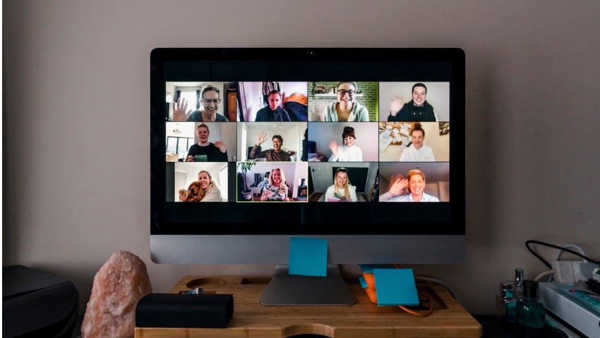 zoom call on imac